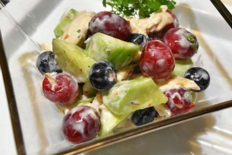 初夏のフルーツときゅうりのサラダ レシピ 作り方 By Akkey Y クックパッド 簡単おいしいみんなのレシピが350万品