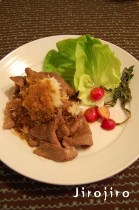 10分で完成☆牛肉おろしさっぱり焼き