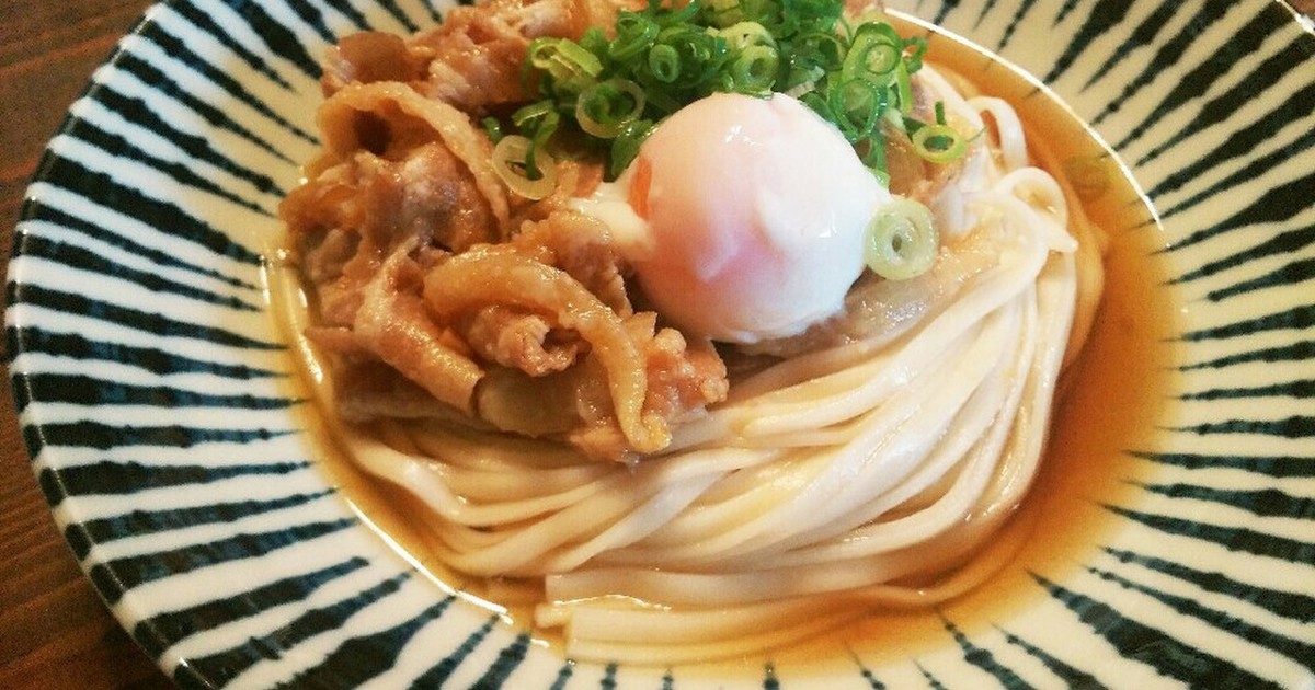 豚の生姜焼き温 冷やしぶっかけうどん レシピ 作り方 By サブちゃん クックパッド