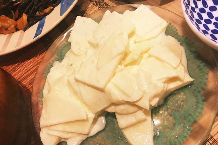 タイ野菜 クズイモのマヨネーズサラダ レシピ 作り方 By あゆみゅん クックパッド 簡単おいしいみんなのレシピが364万品