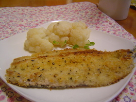 フライパンで簡単☆さんまのパン粉焼き