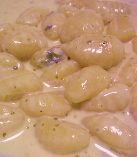 ブルーチーズのニョッキ