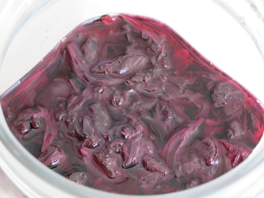 赤紫蘇 塩酢の画像
