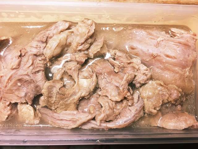 牛 スジ 下 処理