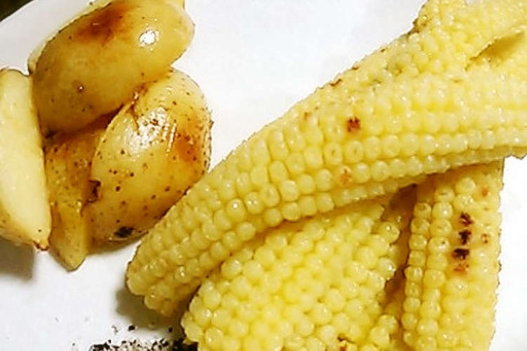 ヤングコーンの素揚げ 変わり塩で レシピ 作り方 By ｔｏｍｏｗａｔ クックパッド 簡単おいしいみんなのレシピが361万品