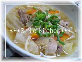✿たっぷりきゃべつ&豚肉のおかずスープ✿