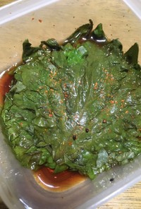 大量消費！大葉の醤油づけ