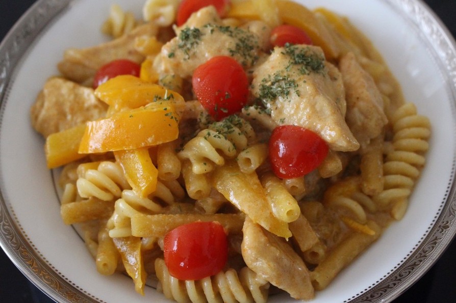 ピリッとしたチキンファヒータのレシピ