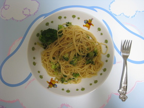ポン酢を使ったアンチョビパスタ