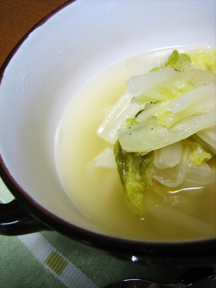 簡単♪美味しい♪白菜の中華スープ煮♪の画像