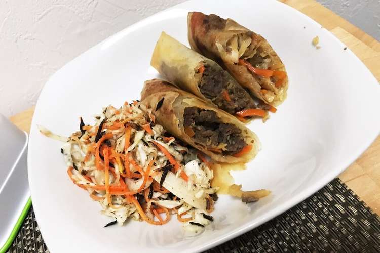 コストコのプルコギビーフ春巻き レシピ 作り方 By とおとも クックパッド 簡単おいしいみんなのレシピが358万品