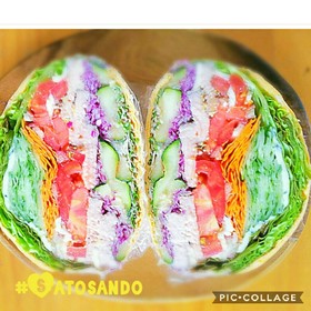 ダイエット弁当♥低糖質サンドイッチ沼サン