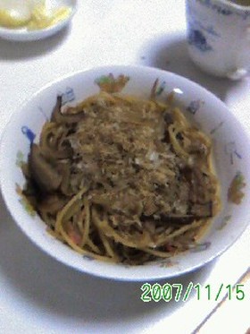 和風スパゲティ