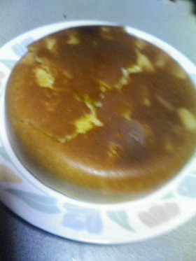 炊飯器でパイナポー&アップルのケーキ