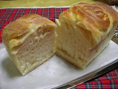 基本の生地でマヨ＆シュガーマーブル食パンの写真