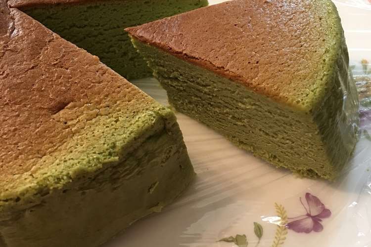 抹茶スフレチーズケーキ オーブン レシピ 作り方 By クック14chjf クックパッド 簡単おいしいみんなのレシピが350万品