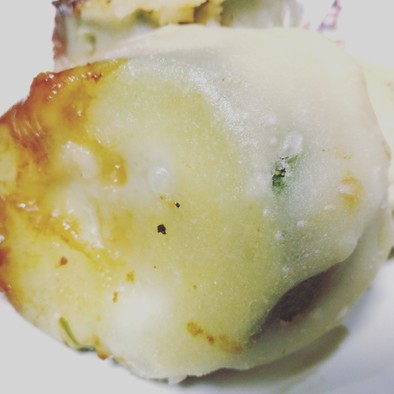 旬野菜、信州伝統料理おやき「ズッキーニ」の写真