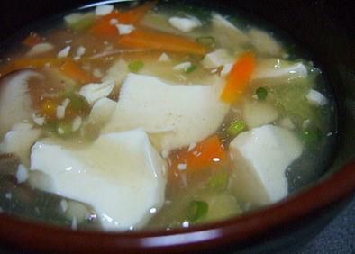 ◆あったか！！中華あんかけスープの写真