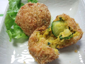 ♡新食感!!かぼちゃコロッケ