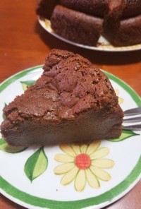 濃厚しっとりふわふわチョコレートケーキ