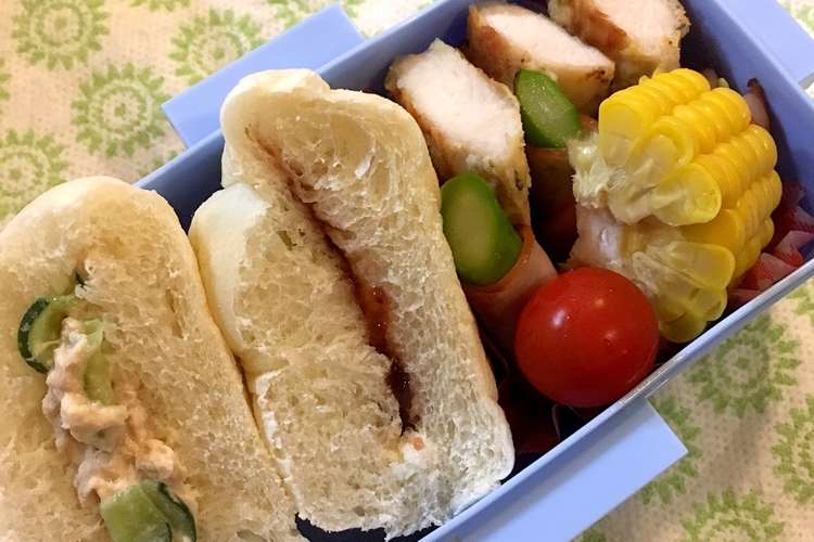 簡単 可愛い 時短 サンドウィッチ弁当 レシピ 作り方 By ハワイアンコニー クックパッド