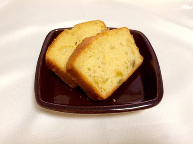 梅ジャムの簡単パウンドケーキの写真