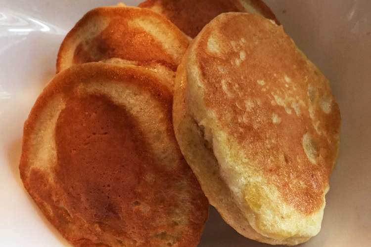 バナナ豆乳ホットケーキ 離乳食後期 レシピ 作り方 By クックjev4wq クックパッド 簡単おいしいみんなのレシピが358万品