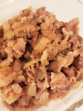 2歳子供もパクパク☆ゴマ味噌豚
