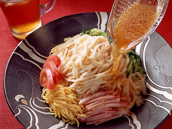 冷やし中華風うどん