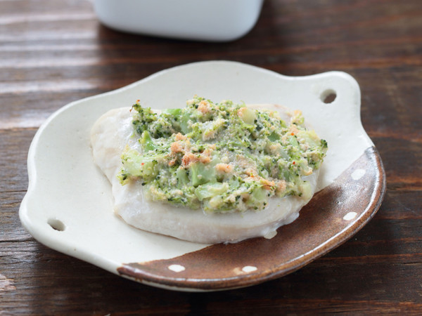 かじきのブロッコリーチーズ焼き