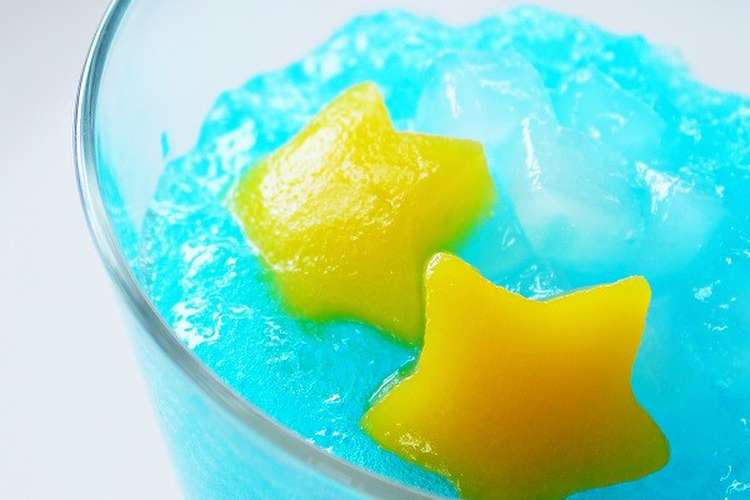簡単七夕スイーツ かき氷シロップゼリー レシピ 作り方 By 和田良美 姫ごはん クックパッド 簡単おいしいみんなのレシピが356万品