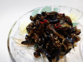 大量消費の常備菜!茄子の佃煮☆