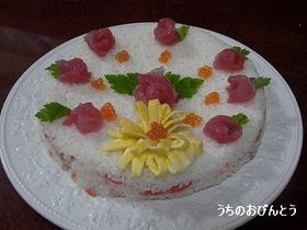 おすしのケーキ