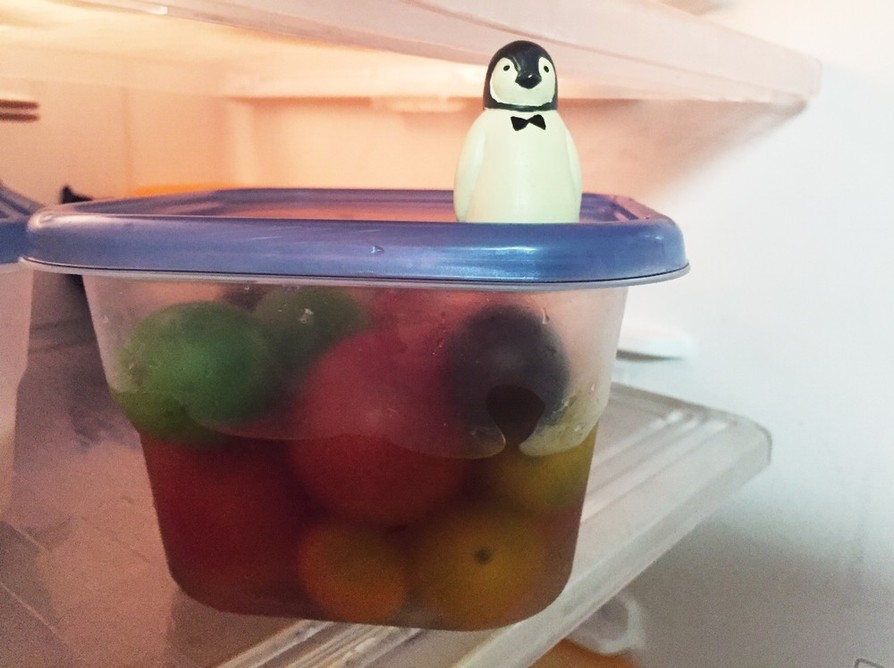 台所ペンギンの宝石箱(トマトのピクルス)の画像