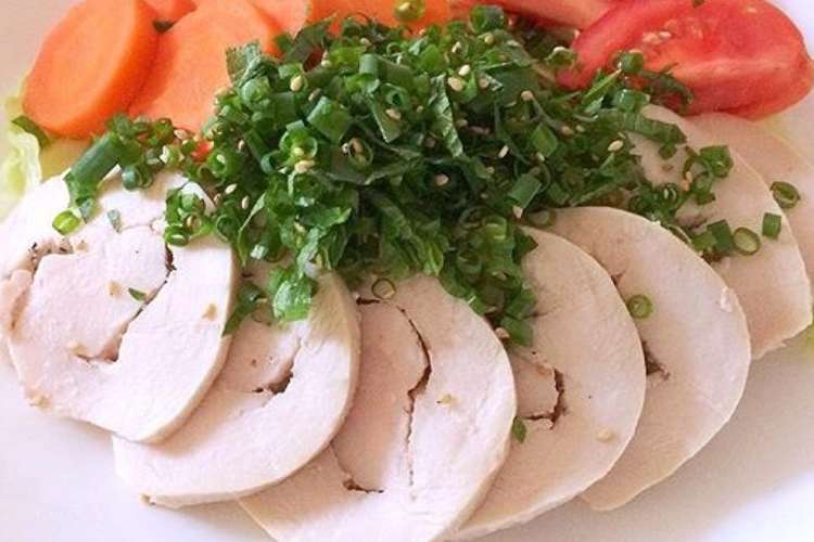 鶏 ハム 簡単 時短鶏ハム 寝かせない 鶏むね肉を放置するだけ簡単レシピ