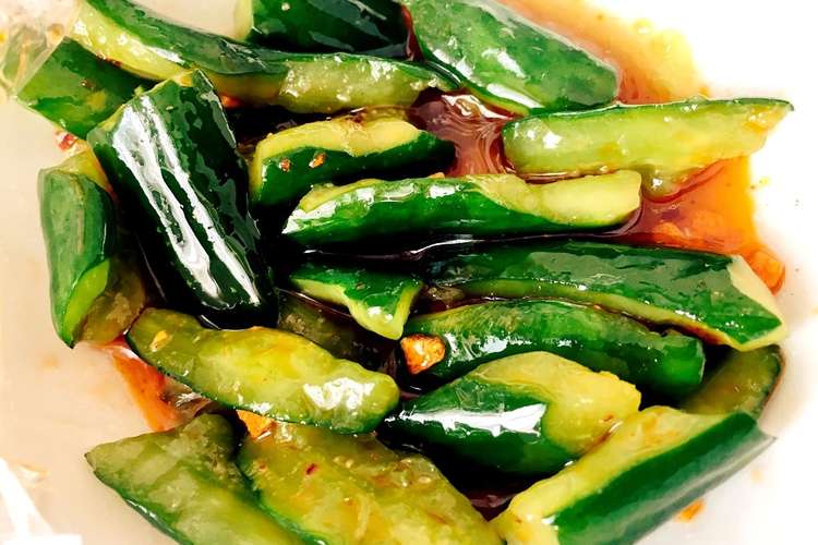 食べるラー油が決め手 おつまみきゅうり レシピ 作り方 By たまぉ クックパッド
