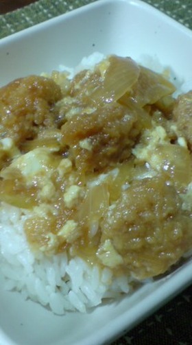 冷食で♪簡単かつ煮こみ丼