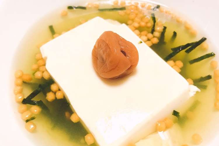 夜食にも ヘルシー豆腐茶漬け レシピ 作り方 By ふわり クックパッド 簡単おいしいみんなのレシピが357万品
