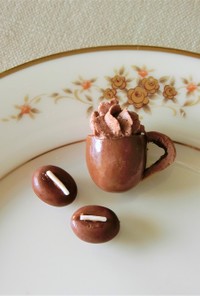 簡単可愛い♡コーヒーカップのチョコレート