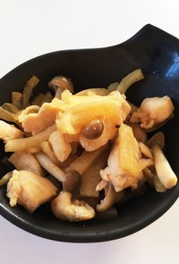鶏肉と大根の生姜炒め