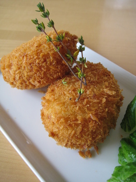 とろ~り、チーズコロッケ