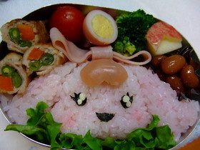 ★(キャラ弁)プリキュア5!ミルク弁当★
