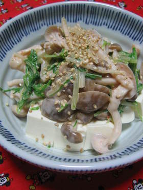 豆腐サラダ✿明太子味✿