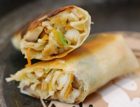 麩がお肉みたい☆ベジ春巻き