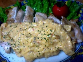 グリルチキンのコブポテのせ☆