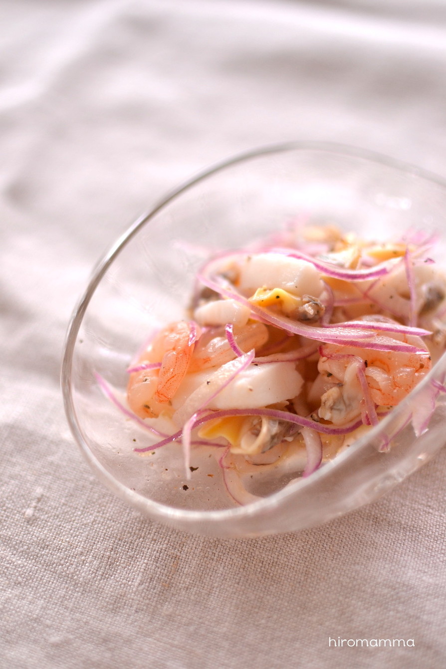 セビーチェキュウリカップのレシピ