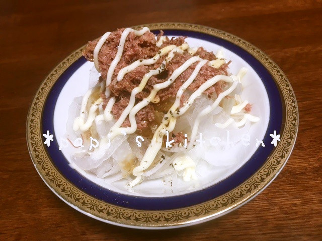 新玉×コーンビーフの簡単サラダ☆ミの画像