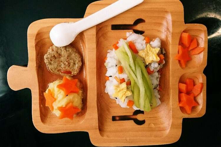 七夕ご飯 離乳食後期 レシピ 作り方 By 3natsuki3 クックパッド 簡単おいしいみんなのレシピが352万品