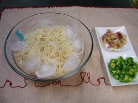 えのきで増量!ヘルシーそうめん