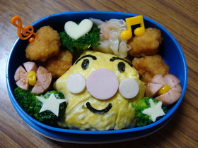 アンパンマンオムライス弁♪~キャラ弁~